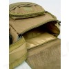 Molle Utility Shoulder Waist Pouch Bag L Coyote Brown