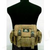 Molle Utility Shoulder Waist Pouch Bag L Coyote Brown