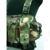 AK Magazine Chest Rig Carry Vest Camo Woodland