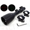 3-9x40 AOE Red/Green Illuminated Crosshair Rifle Scope