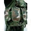 USMC Hunting Combat Tactical Vest Type B Camo Woodland