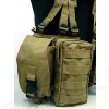 US Army Delta Elite Seal Molle Hydration Vest Coyote Brown