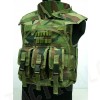 Airsoft Paintball Tactical Combat Assault Vest Camo Woodland