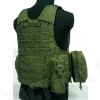 Molle Combat Strike Plate Carrier CIRAS Vest OD