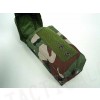 Airsoft Molle Single AK Magazine Pouch Camo Woodland