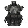 AK Magazine Chest Rig Carry Vest Black