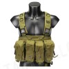 AK Magazine Chest Rig Carry Vest OD