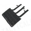 Airsoft Molle Triple Magazine Open Top Pouch Black