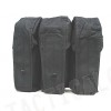 Airsoft Molle Triple AK Magazine Pouch Black