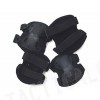 SWAT X-Cap Airsoft Paintball Knee & Elbow Pads Black