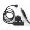 Element Comtac II Style Headset OD for Motorola PTT 2 Pin Radio - Z041 & Z113