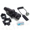 Tactical Head Rifle Blue Laser Sight Pointer with 2 Mount Set