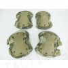 SWAT X-Cap Airsoft Paintball Knee & Elbow Pads A-TACS Camo
