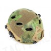 Airsoft FAST Carbon Style Helmet A-TACS FG Camo