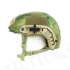 Airsoft FAST Carbon Style Helmet V2 A-TACS FG Camo