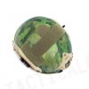 Airsoft FAST Carbon Style Helmet V2 A-TACS FG Camo