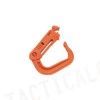 Grimloc D-Ring Locking Molle Carabiner 3pcs Pack Orange