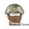 Airsoft FAST Base Jump Style Helmet A-TACS Camo