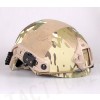 Airsoft FAST Carbon Style Helmet Multi Camo