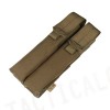 Flyye 1000D Molle Double P90/UMP Magazine Pouch Coyote Brown