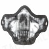 Deluxe Stalker Type Half Face Metal Mesh Protector Mask Ghost