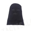 SWAT Balaclava Hood 3 Hole Head Face Knit Mask Black BK