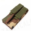 Airsoft Molle Double P90/UMP Magazine Pouch Camo Woodland