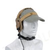 Z Tactical Throat Mic for Bowman EVO III Headset Black - Z045