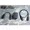 TRI TEA Style G-Switch-II PTT For TRI PRC-152 / 148 Military 6-Pins Ver