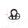 Element Steel CQD Rear Sling Swivel Mount for M4 / M16