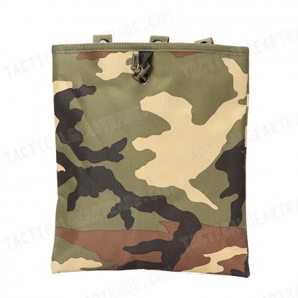 Molle Large Magazine Tool Drop Pouch Camo Woodland