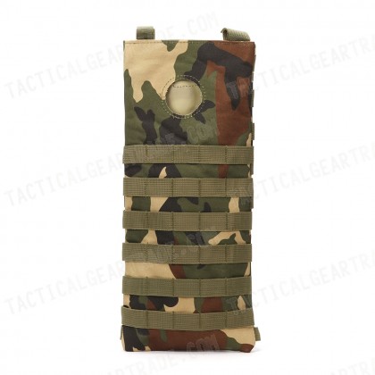 Molle 3L Hydration Water Backpack Camo Woodland