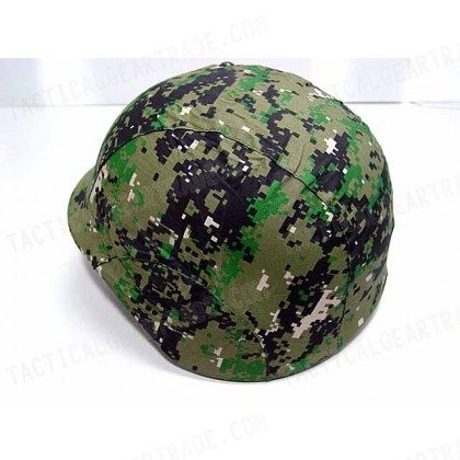 US Army M88 PASGT Helmet Cover Digital Camo Woodland