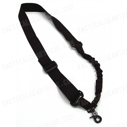 Elastic Bungee Snap Hook CQB Rifle Sling Black