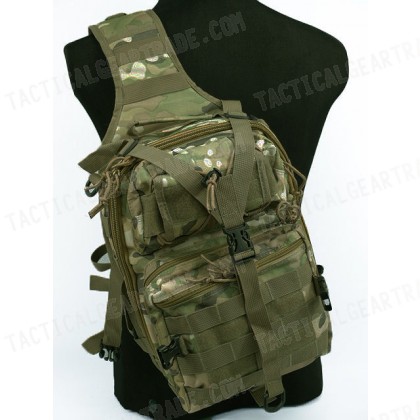 Tactical Utility Gear Sling Bag Backpack Multi Camo L