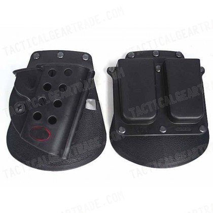FOB Colt 1911 RH Pistol & Magazine Paddle Holster