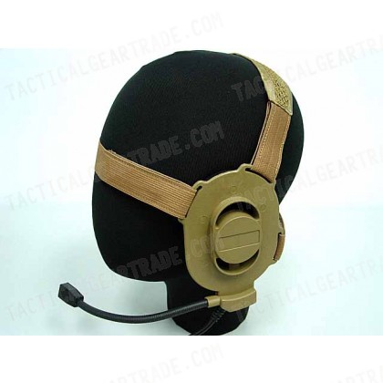 Element ELITE II Headset Tan for Motorola PTT 2 Pin Radio Z027 & Z113 