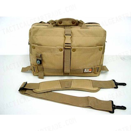 Airsoft Utility Shoulder Camera Bag Case Coyote Brown