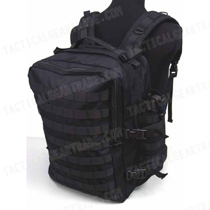 Tactical Molle Large Assault Gear Medical Backpack Black