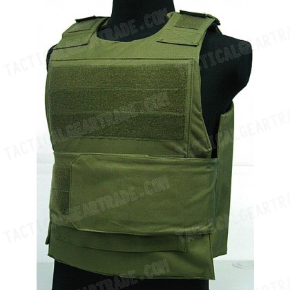 Black Hawk Down Body Armor Plate Carrier Vest OD