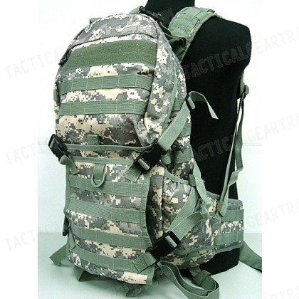 Tactical Molle Patrol Rifle Gear Backpack Digital ACU Camo