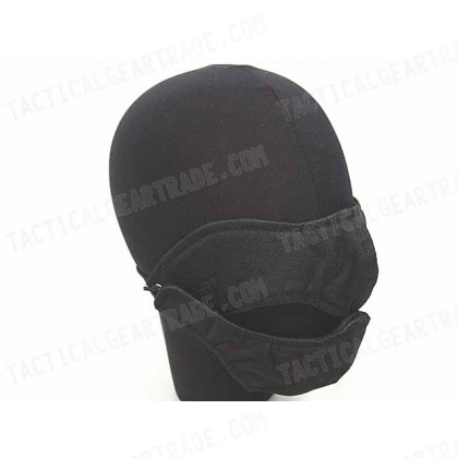 Modular Half Face Protector Mouth Mask Black