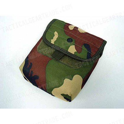 Molle Large Utility Tools Drop Pouch Camo Woodland