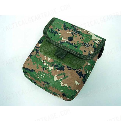 Molle Large Utility Tools Drop Pouch Digital Camo Woodland