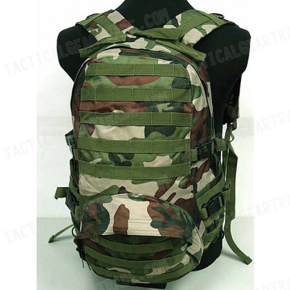 Molle Patrol FSBE Assault Backpack Camo Woodland