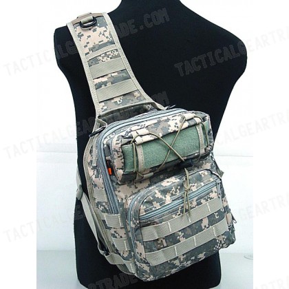 Tactical Utility Gear Shoulder Sling Bag Digital ACU Camo M