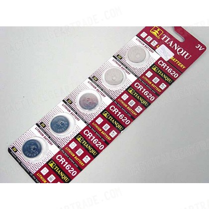 5 pcs CR1620 DL16202 1620 3V Lithium Button Cell Battery