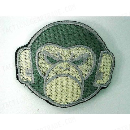 USMC Mil-Spec Angry Monkey Velcro Patch ACU