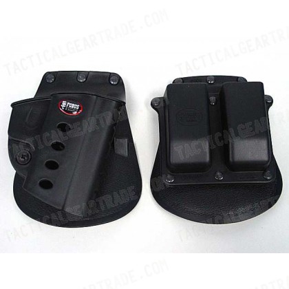 FOB Beretta 92/96 RH Pistol & Magazine Paddle Holster