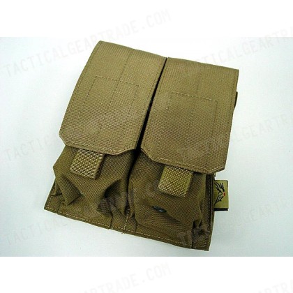 Flyye 1000D Molle Double M4/M16 Magazine Pouch Coyote Brown